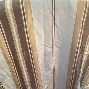 Restoration Hardware silk curtains